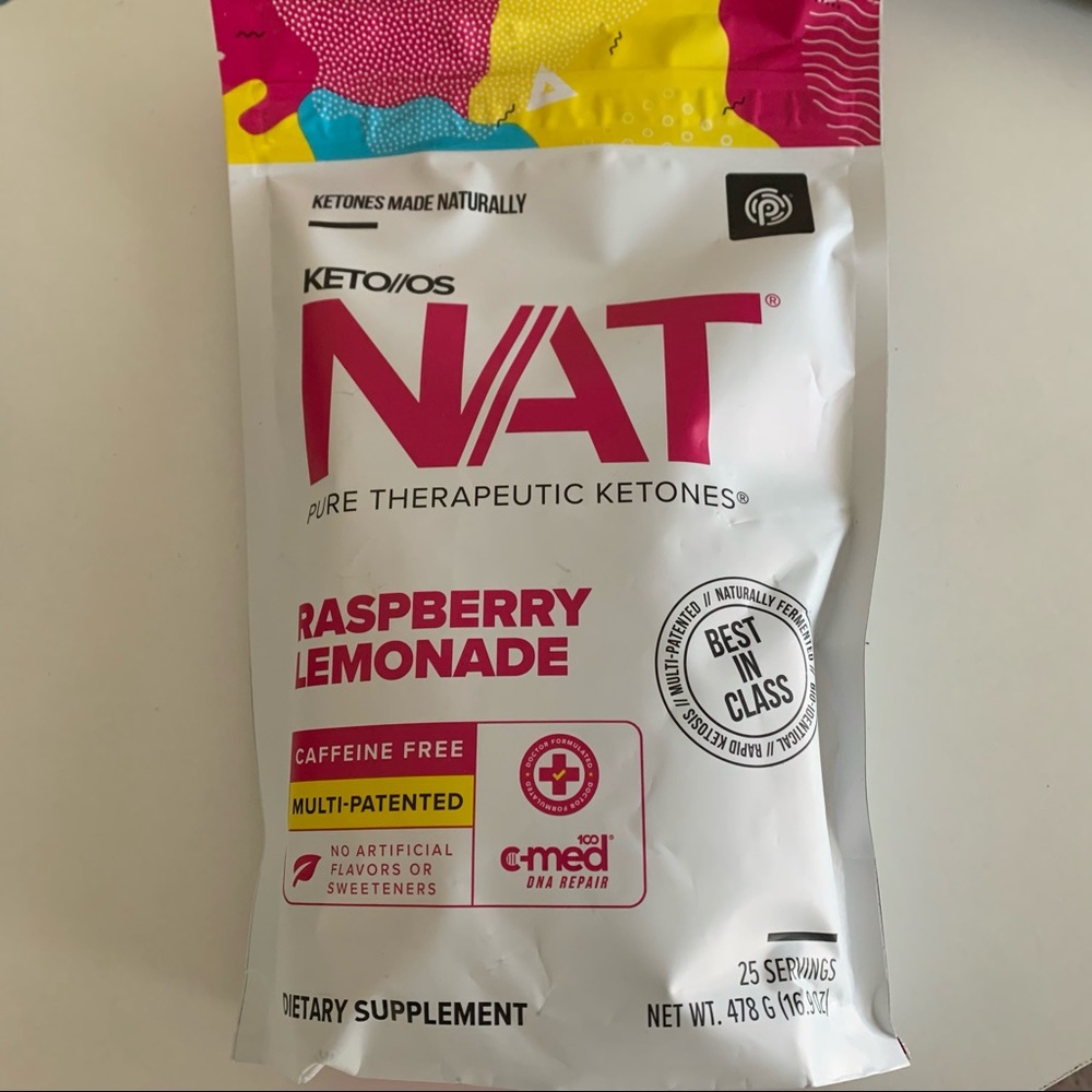 Pruvit NAT Ketones Raspberry Lemonade **NEW**